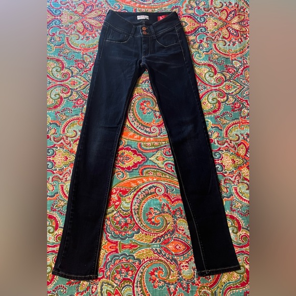 MET Jeans Italy H-Angel Highwaisted Skinny Long Stretch - Picture 1 of 5